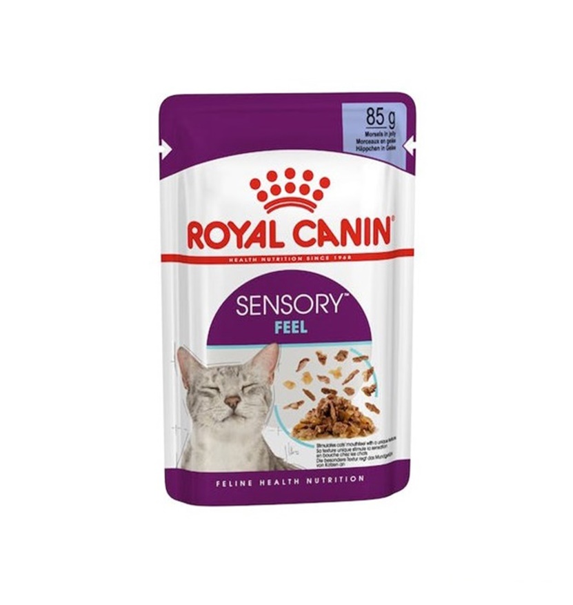 01a50c پوچ گربه سنسوری فیل رویال کنین (Royal Canin sensory feel pouch)85 گرمی - تصویر 1