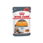 پوچ گربه هیر اند اسکین رویال کنین (Royal Canin Pouch hair and skin in sauce) 85 گرمی