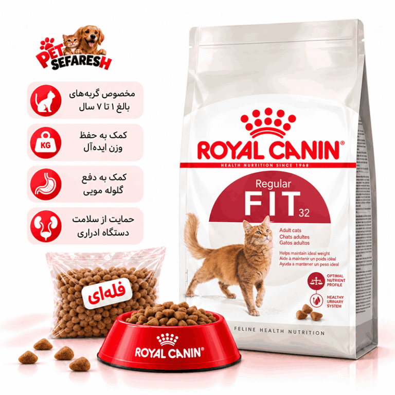 غذای خشک فله‌ای گربه بالغ رویال کنین مدل فیت | Royal Canin Fit Adult Dry Cat Food