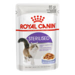 پوچ گربه عقیم شده رویال کنین (Royal Canin Pouch Sterilised in Jelly) 85گرمی