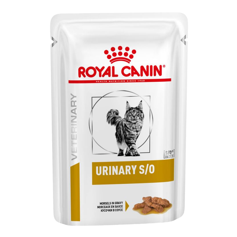 954049 پوچ گربه یورینری اس او رویال کنین (Royal Canin Pouch Urinary S/O )85گرمی - تصویر 1