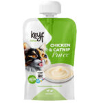 پودینگ گربه keyf با طعم مرغ و کت نیپ 100گرمی