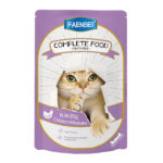 پوچ گربه فنبی مدل COMPLETE FOOD طعم میلک شیک مرغ