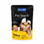 پوچ گربه فنبی طعم خرگوش و مرغ و صدف Faenbei Cat Rabbit & Chicken & Mussels Pouch وزن 85 گرم