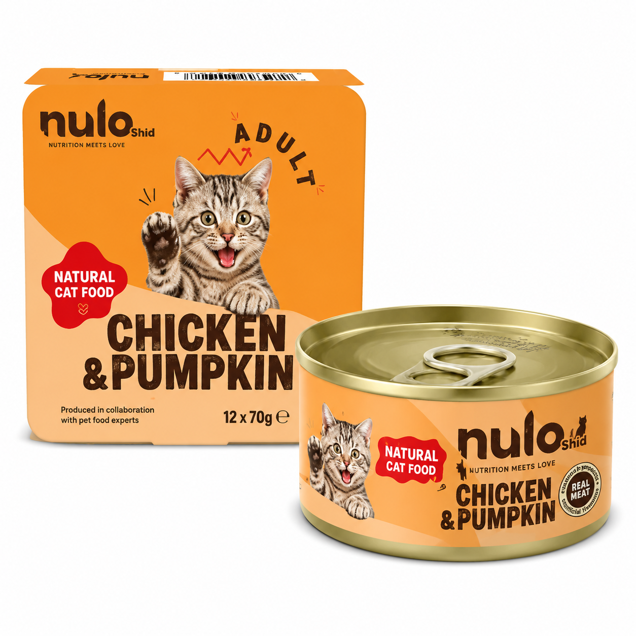 کنسرو گربه نولو نچرال طعم مرغ و کدو حلوایی 120 گرمی nulo-natural-chicken-pumpkin-cat-food-120g-petsefaresh.jpg